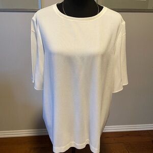 Ivory silk blouse by Tibi, size L